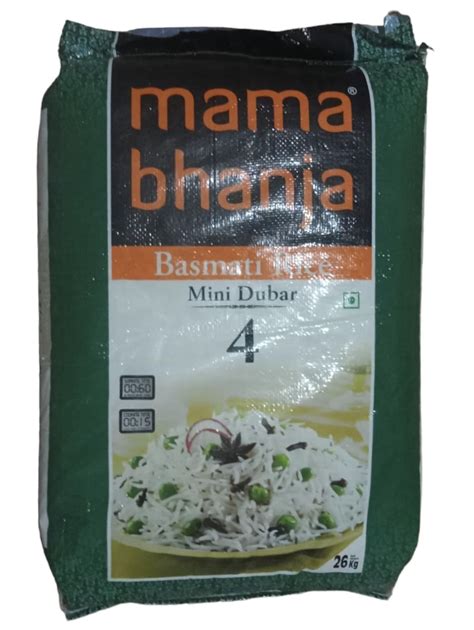 Mama Bhanja Mini Dubar 4 Basmati Rice 26kg Naga Bazaar