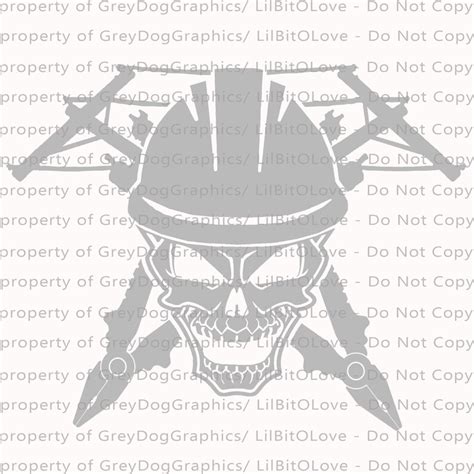 Lineman Skull Vinyl Decal Power Lines Electrician Electric Etsy Australia