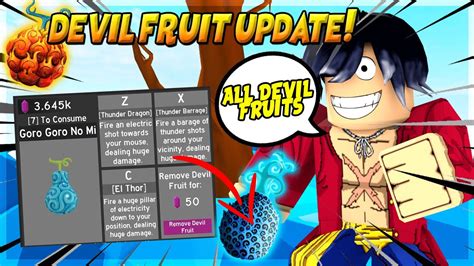 Anime Fighting Simulator Devil Fruit Tier List