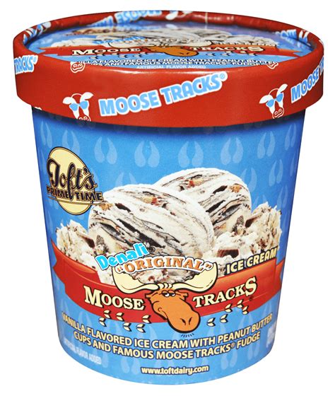 Tofts Moose Tracks Ice Cream 16oz