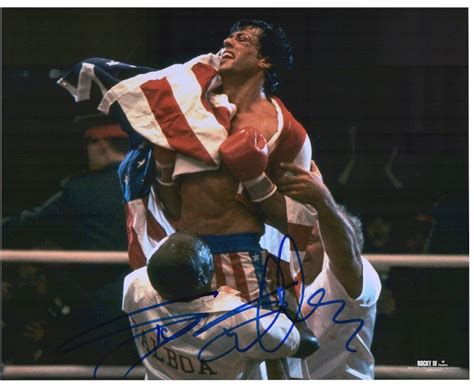 Sylvester Stallone Autographed Signed Rocky Iv 16x20 Photo Coa Etsy