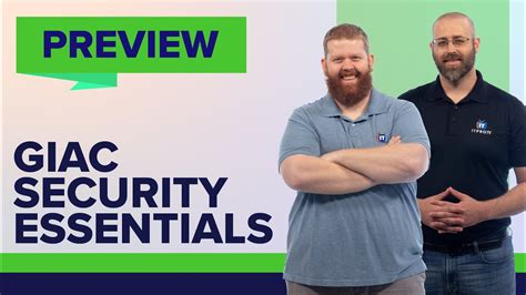 Course Preview Giac Security Essentials Gsec Youtube