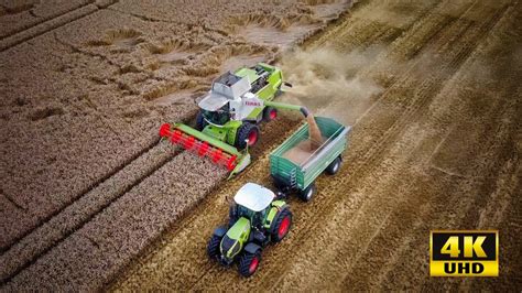 Weizen Ernte 2021 In Schleswig Holstein 4K Claas Lexion YouTube