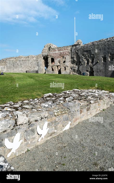 Denbigh Castle In North Wales Uk Stock Photo Alamy