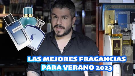 TOP 10 LAS MEJORES FRAGANCIAS PARA VERANO 2023 YouTube