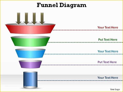 Funnel Ppt Template Free Of Sales and Marketing Circular Funnel Diagram ...