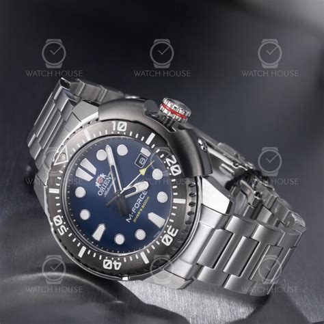 Orient M Force Land 3rd Series Caliber F6727 Blue Automatic Watch RA A