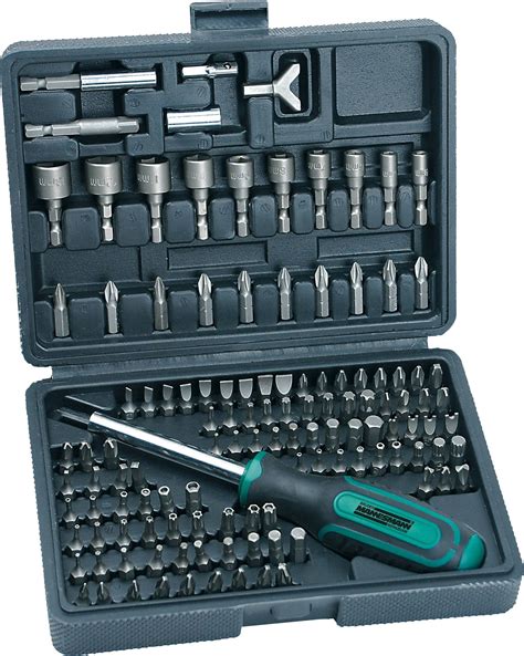 Brüder Mannesmann Mannesmann M29896 Bit Set 122 Piece