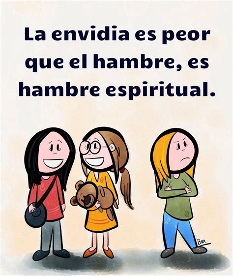 La Envidia Es Peor Que El Hambre Es Hambre Espiritual Peanuts Comics