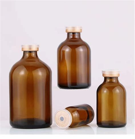 Ml Ml Pharmaceutical Amber Clear Moulded Injection Glass