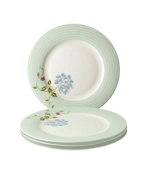 Laura Ashley Heritage Collectables Mint Candy Plates In T Box Set