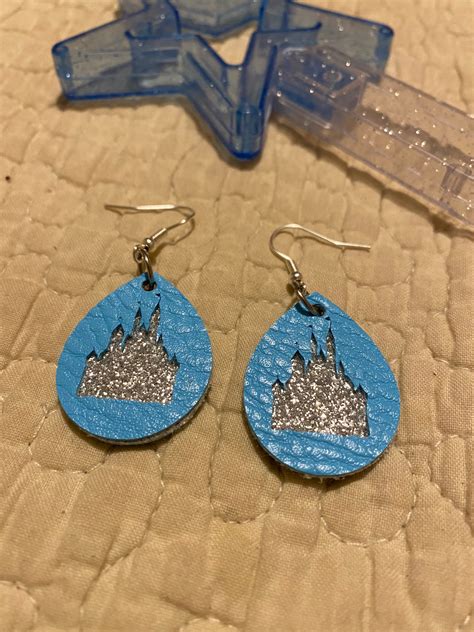 Castle Inspired Earrings Etsy