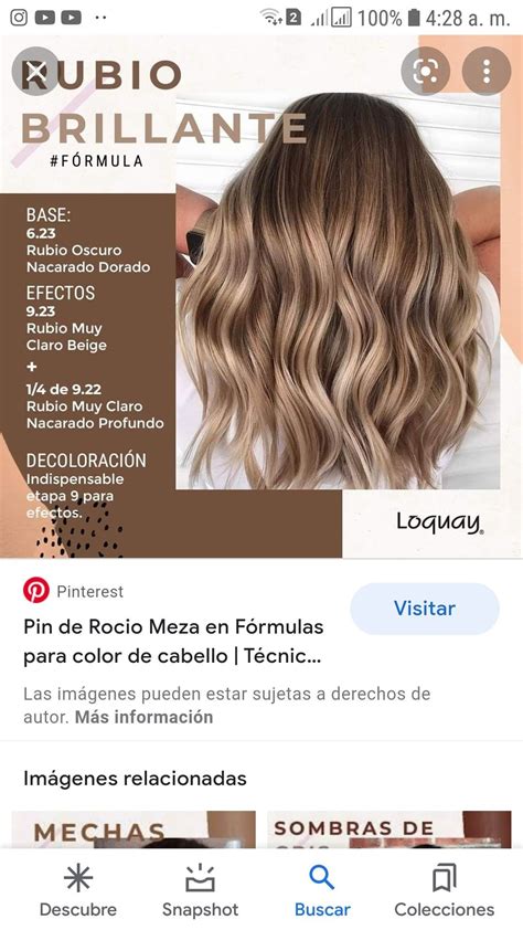 Pin De Victoria Gaite En T Cnicas De Color Para Cabello F Rmulas Para