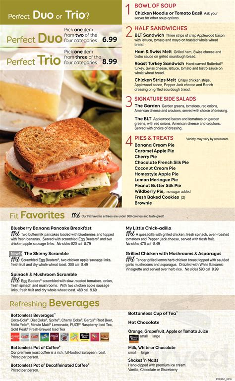 perkins breakfast menu prices