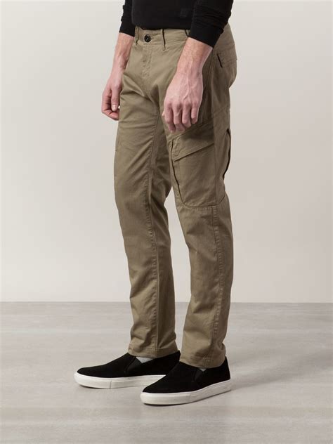 Stone Island Cargo Trousers In Green For Men Lyst