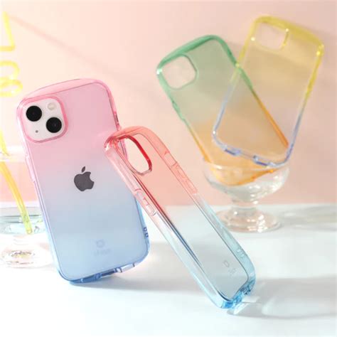 ซอ iFace Look in Clear Lolly เคส iPhone 14 Pro Max Strawberry Aqua