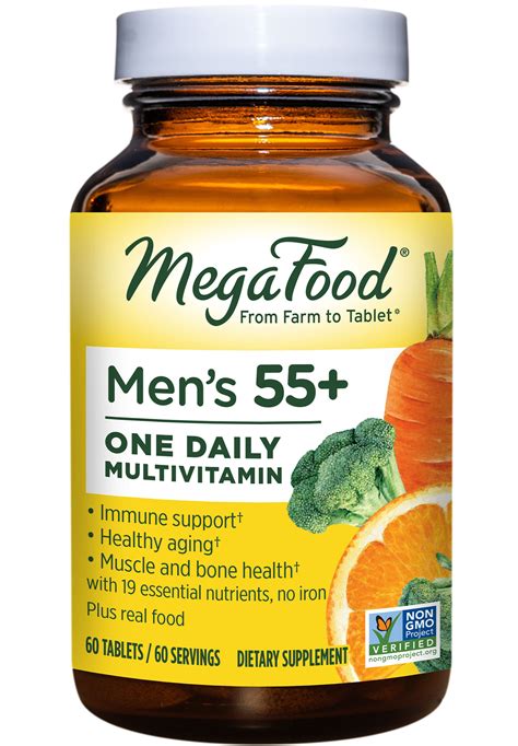 Megafood Mens 55 One Daily Multivitamin Formerly Men Over 55 One Da