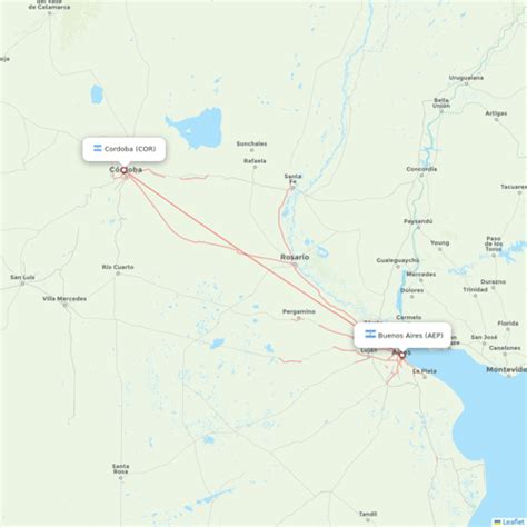 Aerolineas Argentinas Routes 2025 Map With All Flights Flight Routes