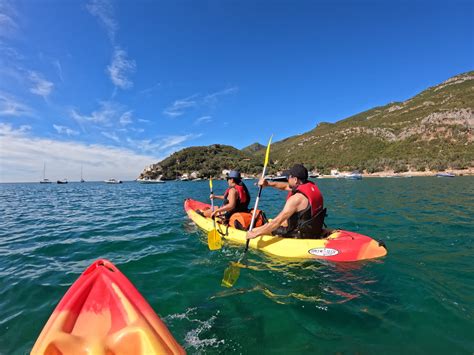 kayak snorkel Kayak Snorkeling in Arrábida Marine Reserve near