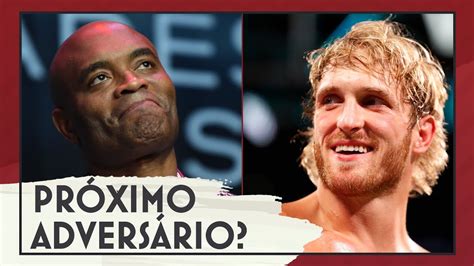 ANDERSON SILVA PODE ENFRENTAR LOGAN PAUL EM PRÓXIMA LUTA DE BOXE