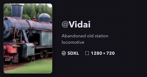 Abandoned Old Station Locomotive Vidai On Stablecog