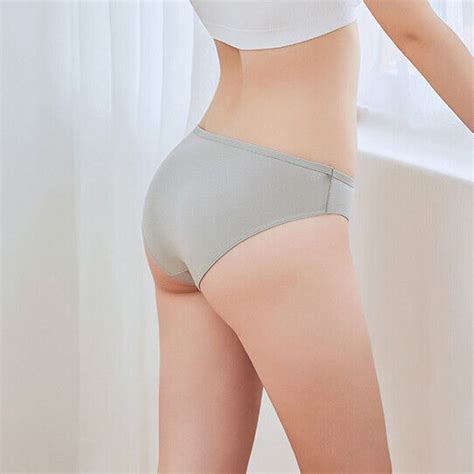 6 Pack Womens Cotton Panties Sexy Bikini Underwear Seamless Full