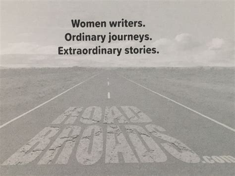 Breaking RoadBroad News - RoadBroads - Women writers. Ordinary journeys