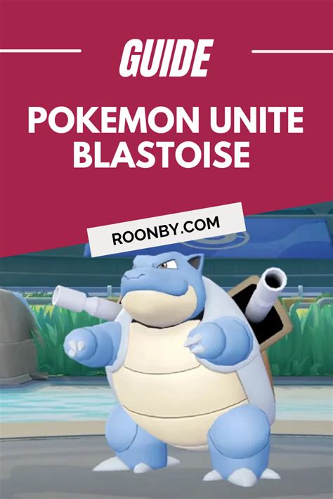 Pokemon Unite Pokemon Blastoise Skill Explanation And Best Build