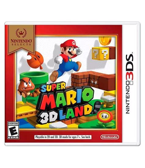 Nintendo Super Mario 3d Land Nintendo Selects 3ds