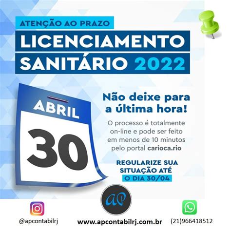 Licenciamento Sanit Rio Rj Ap Cont Bilrj