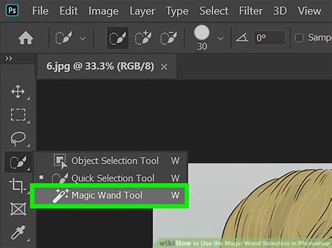 How to Use the Magic Wand Selection Tool in Photoshop