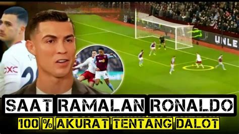 100 Akurat Ramalan Ronaldo Tentang Karir Diogo Dalot Terbukti