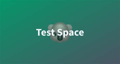 Test Space A Hugging Face Space By Spital