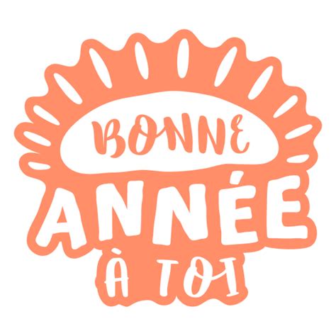 Happy New Year French Quote PNG & SVG Design For T-Shirts