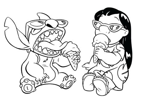 42 Lilo Stitch Coloring Pages (Free PDF Printables)
