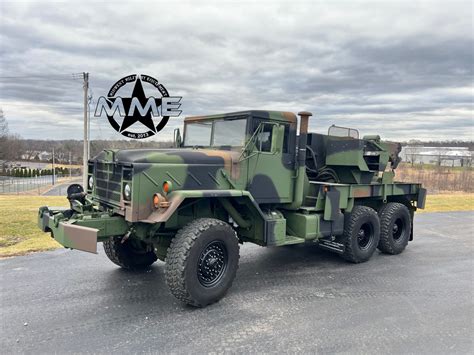 Bmy M936a1 5 Ton Military 6x6 Wrecker Truck 35 000lbs Winch