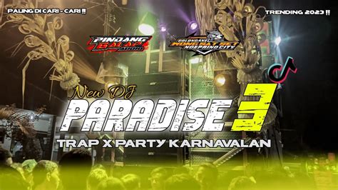 NEW DJ PARADISE V3 JINGLE PINDANG BALAP AUDIO X GOLONGANE WONG SAT SET