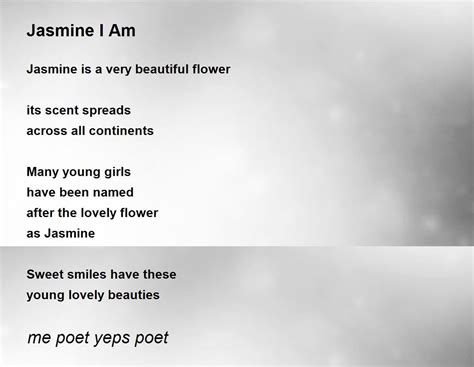 I Love You Jasmine Poems