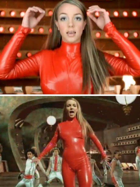 The Story Behind Britney Spears' Iconic Red Latex Catsuit Worn In I Did ...