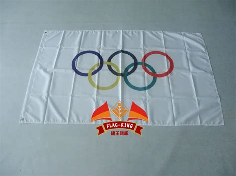 the Olympic Games Flag 3x5 FT 150X90CM Banner 100D Olympiad banner-in Flags, Banners ...