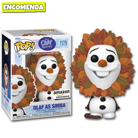 Funko Pop Olaf Presents Olaf Como Simba 1179 Loja TSC