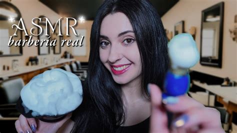 Asmr Barber A Real Relajante Corte De Barba Y Masajes Youtube