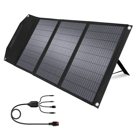 Rockpals Rp W Portable Solar Panel With Bracket