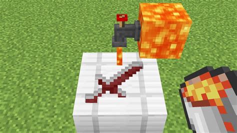 Can You Craft A Lava Sword In Minecraft YouTube