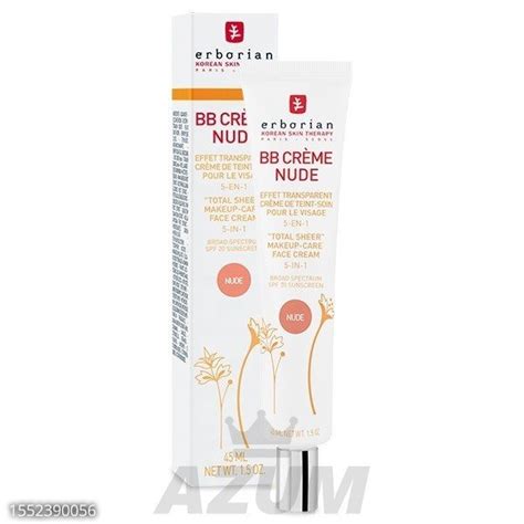 Erborian Bb Cream In With The Effect Of The Skin Like A Baby Crem Nude Ml Natural