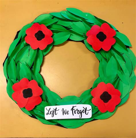 Anzac Day Wreath Anzac Day Teaching Holidays Anzac