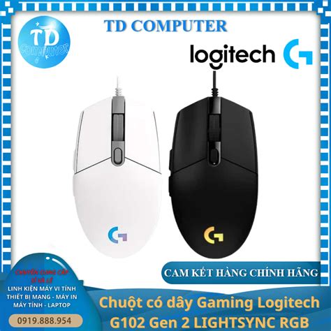 Chuột Có Dây Gaming Logitech G102 Gen 2 Lightsync Rgb Hàng Chính Hãng Dgw Phân Phối