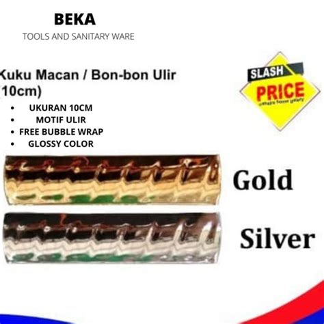 Jual Kuku Keramik Kuku Macan Bon Bon Ulir Gold Dan Silver Mewah