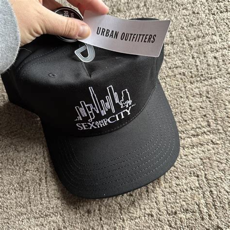 Sex And The City Baseball Cap Black Baseball Cap Depop