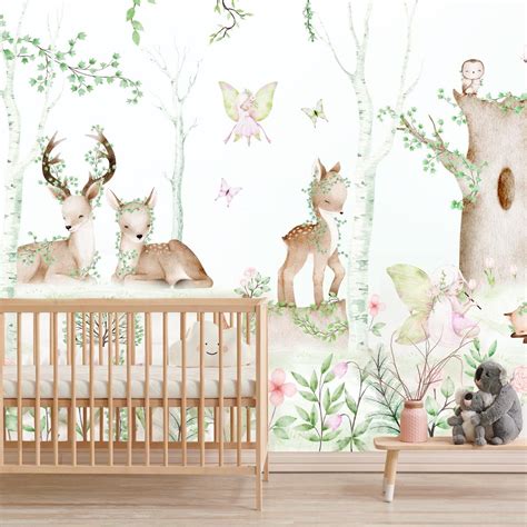 Papier Peint For T F Erique Chambre Fille Babywall